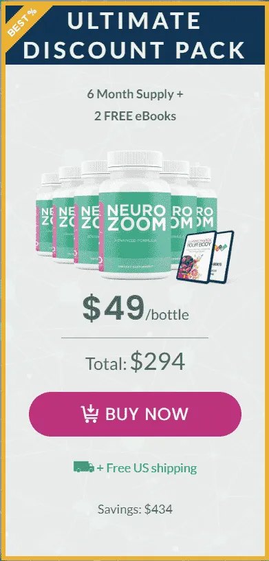Neurozoom - 6 Bottle Pack